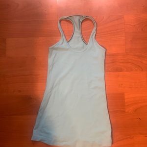 Euc Lululemon tank size 4. Beautiful Tiffany blue
